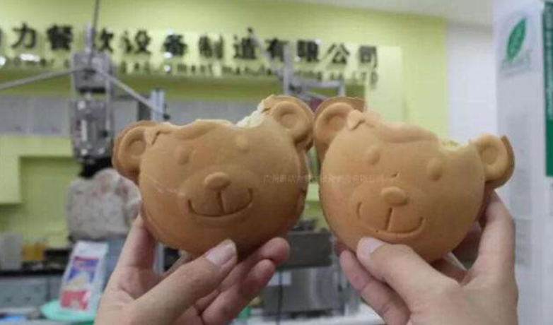 Bear waffle cone maker เครื่องทำวาฟเฟิลหมีไฟฟ้าและเชิงพาณิชย์