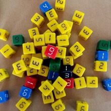 Wholesale 16mm Custom Different Colored Dice for Game