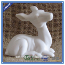 Christmas deer decor ceramic deer statue adornments