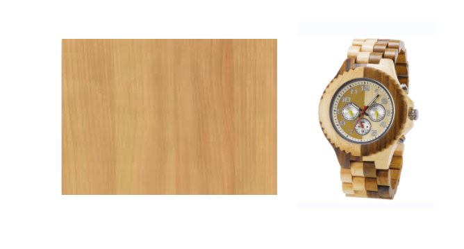 Maple wrist watch