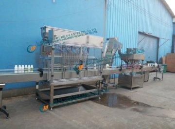 Automatic honey packing machine production line