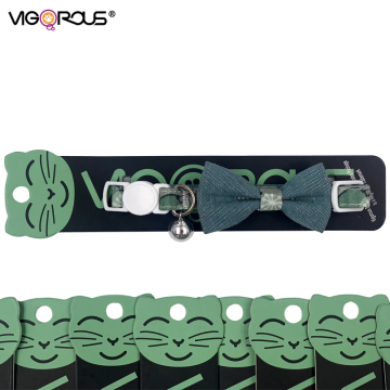 Safety Durable Cotton Webbing Printed Dog Collar