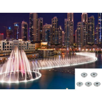 LED Fountain Light untuk Fountain Hotel