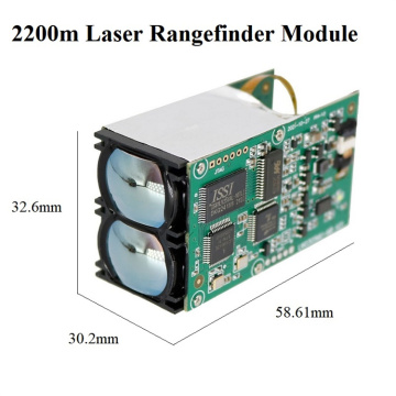 2200m Monocular Golf Laser Rangefinder Module