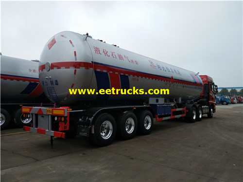 56m3 30mt NH3 Trailers za usafirishaji