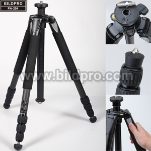Aluminum tripod carbon tripod portable tripod