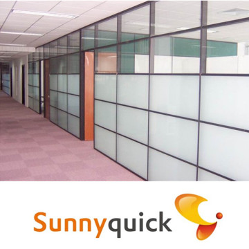 Exterior building office partition walls