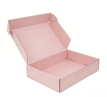 Pink Custom Corrugated Gift Box