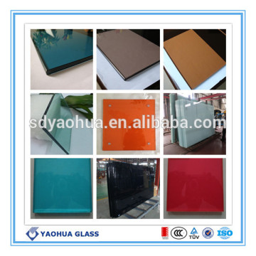 Cut laminated glass curved laminated glass