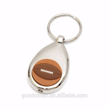 mini rugby soccer ball keyring keychain