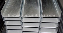 galvanized u shape steel