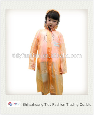 Waterproof Custom Vinyl Poncho Raincoat PVC