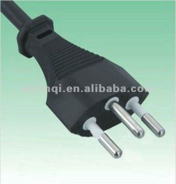 Switzerland SEV approved power cord with plug