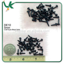 5mm Craft Eyes Toy eye Black Doll Eyes