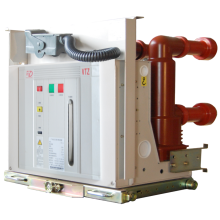 Embedded poles vacuum circuit breaker