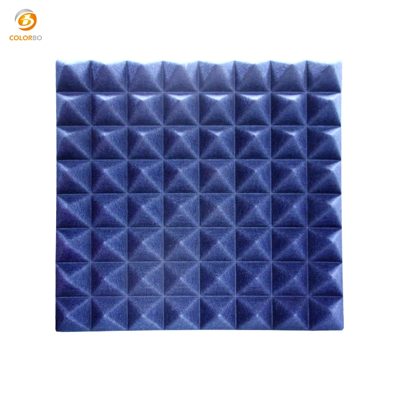 3D Visual Effect 100% Polyester Made Acoustic Panels