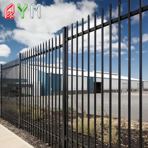 Galvanized Picket Weld Fence Spear Top Picket Steel Fence