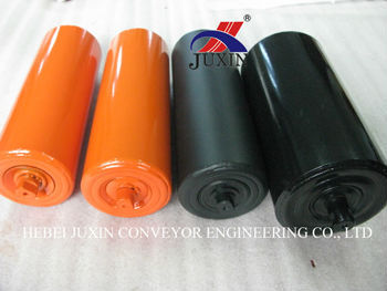 trough steel roller for coal conveyor