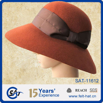 wide brim lady felt hat winter hat