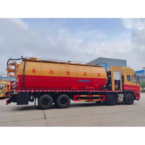 sewage purification drive force sewage suction truck