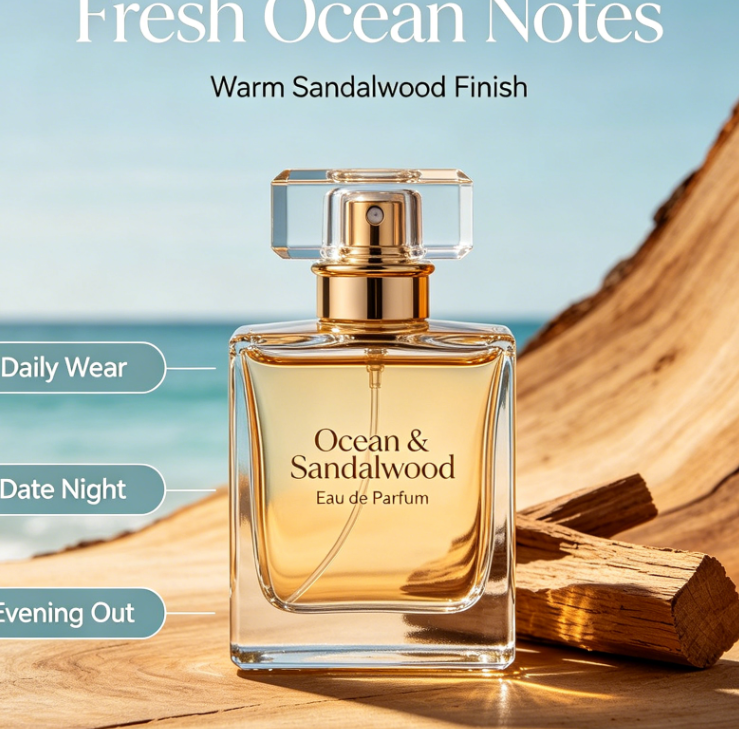 Fresh Ocean Warm Sandalwood Perfume