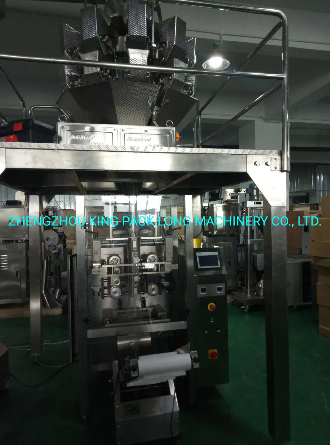 Popular Automatic Grains Packing Machine with 10 Weighers