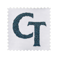 Woven material film heat transfer label