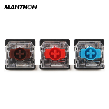 Gateron KS-27 Low Profile Switch - Red, Blue, Brown Axis for PC Gamers