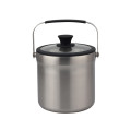 Stainless steel Ice Bucket Set with Tong, Strainer