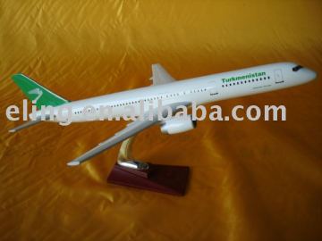 Resin model plane&757 plane model