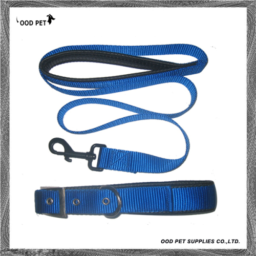 Zinc Alloy Buckle Nylon Dog Collar and Dog Leash