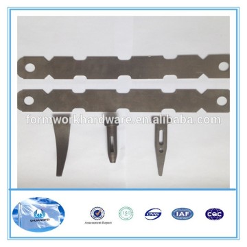 Hardware concrete forms flat tie, heavy duty tie, full nomianl wall tie