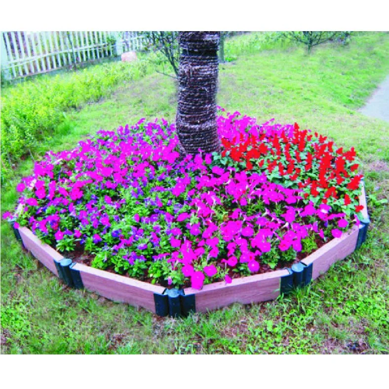 Waterproof Modern Design WPC Planter Pots DIY Flower Bed Composite Flower Pots