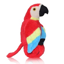 Electronic Recording Parrot Stuffed Animal Slap Bracelet Voice Recorder