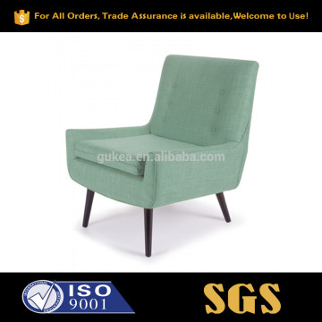 General Use for Coffee Shop and Hotel High Back Linen Fabric Accent Chair                
                                    Quality Assured