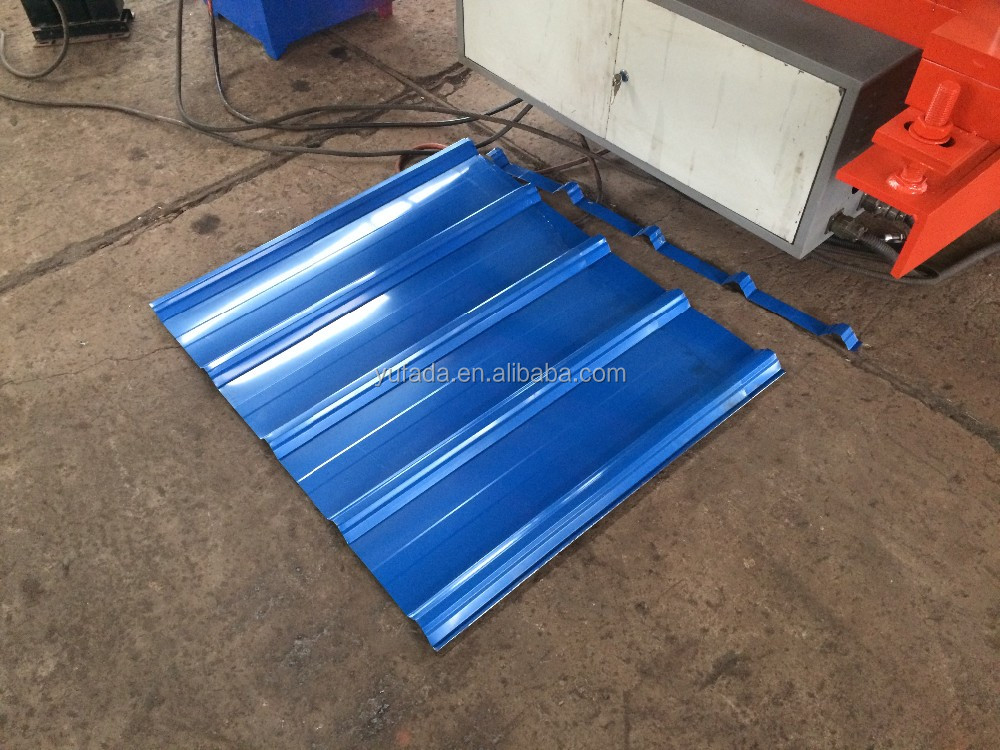 Used trapezoidal sheet panel making machine manufacturer for Bolivia