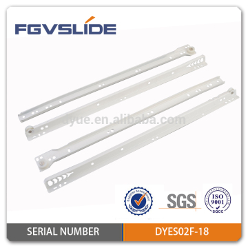 FGV plastic roller coated drawer slides