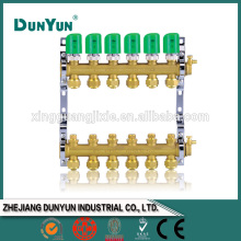 Forged scaffolding forged manifolds for floor heating