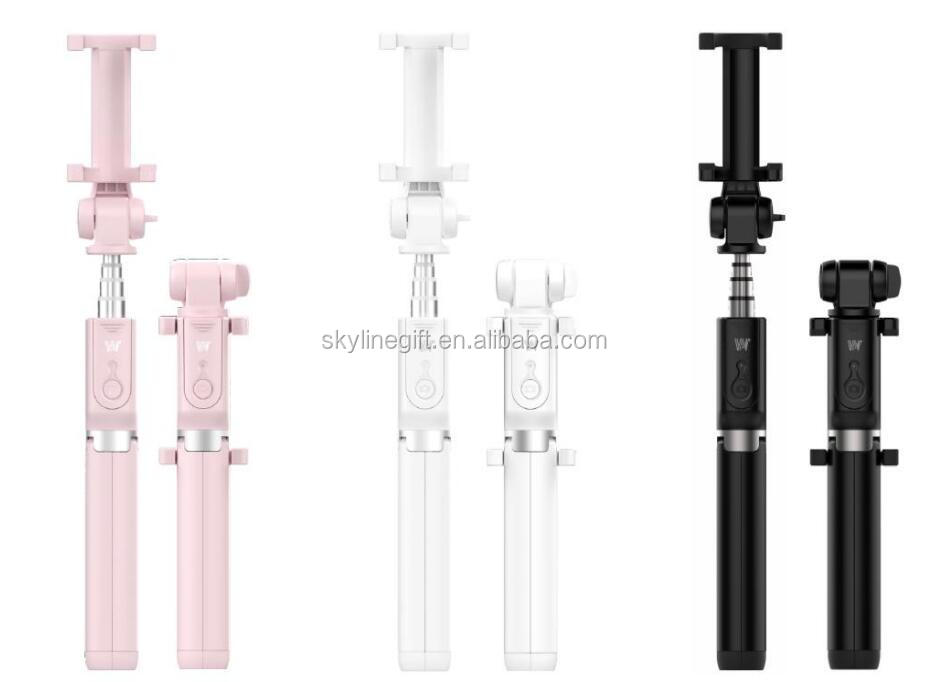 Smartphone Mobile Phone Selfie Stick tripod with remote control photo taking