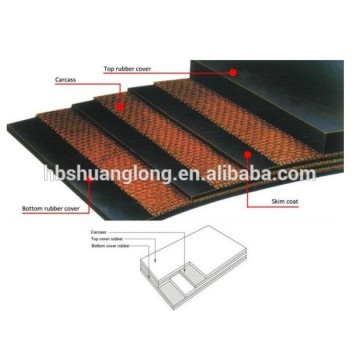 textile conveyor belt/multi ply EP NN CC fabric rubber conveyor belt