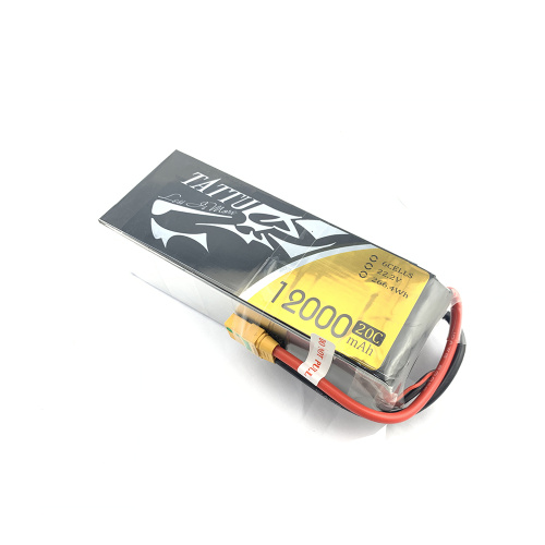 Batterie LiPo Tattu 6S 12000mAh 20C