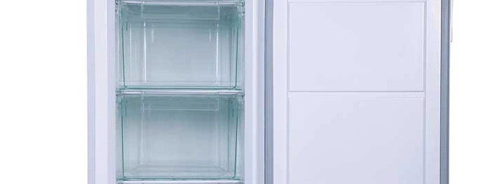 216L Sliding Door Vertical Freezer Ice Cream Deep Upright Freezer