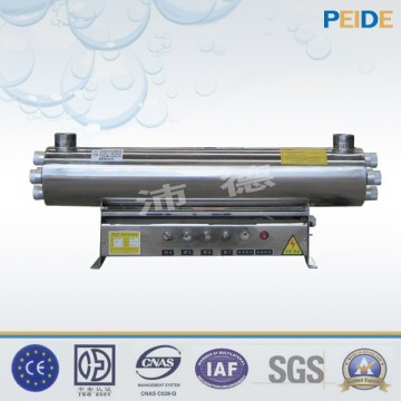 Waste water uv sterilizer