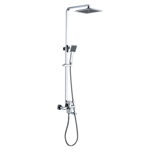 Wall Mounted Brass Rain Shower Faucet