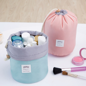 round cosmetic storage bag