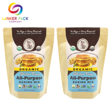 Moisture Proof Reusable Zipper Stand Up Cookie Bag