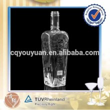 Hot selling SGS certificate empty 700ml liqueur glass bottles