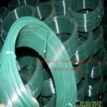 Fábrica de alambre de PVC PVC recubierto electro alambre de acero galvanizado de encuadernación