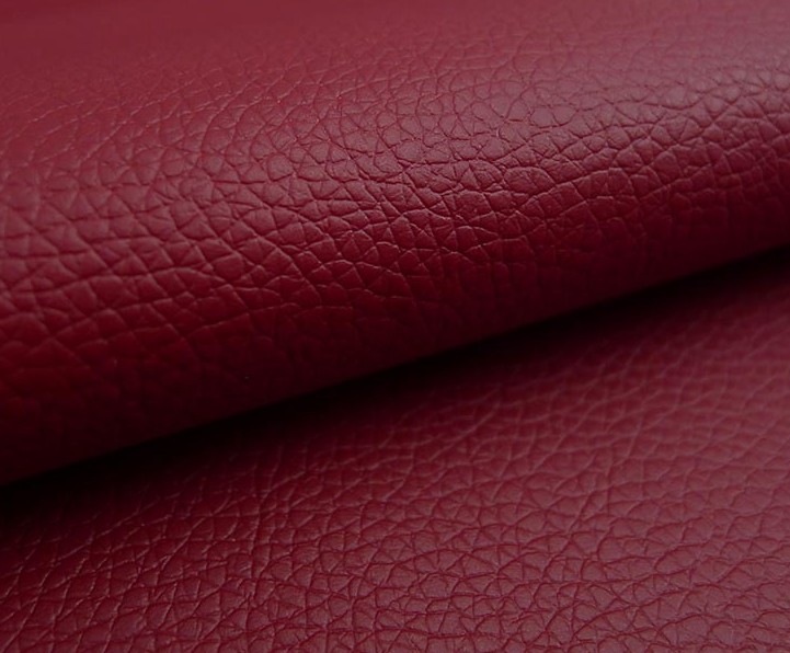 0.8mm kleines litchi Muster halb PU Leder 0.8mm small litchi pattern semi PU leather