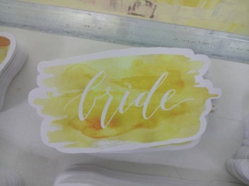 Custom Tabletop PVC Foam Boards Sign Display Stands